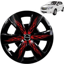 Sail UVA Firebolt Black Red 14 INCH Wheel Cover For Chevrolet Sail UVA-image-22