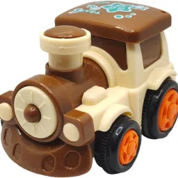 kinegic Unbreakable Four-Wheel Drive Friction Powered Diecast Toy Set-C24 image 2