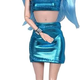 Fashionable Beautiful Elegant Doll with Movable Joints for Girls (Pack of 1)|126-27