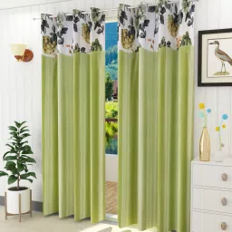 274.5 cm (9 ft) Polyester Room Darkening Long Door Curtain (Pack Of 2)-image-23