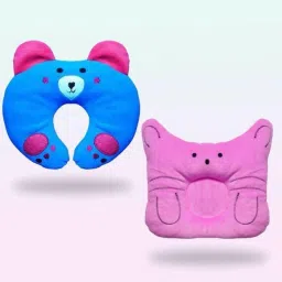 Baby pillow pack of 2 Microfibre Animals Baby Pillow Pack of 2-image-2