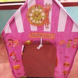 Kids Chart Tent – Printed Fruits, Calendar & Alphabets-image-23