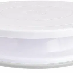 Viraaj Enterprises Cake Turntable Table 360 Degree Rotating/Revolving Cake Decorating Stand" } Plastic Cake Server-16