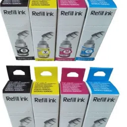 canoff Compatible Refill ink For Canon Pixma GI-790 Black + Tri Color Combo Pack Ink Bottle-image-49