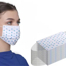 Disposable blue dot face mask Adult Disposable Face Mask Reusable, Washable, Water Resistant, Non-Washable, Non-Reusable Surgical Mask-image-52
