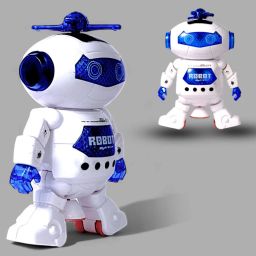 Dancing Robot Toy for Kids with 3D Lights and Music Robot Toy-image-92