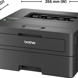 brother HL-L2460DN Single Function Monochrome Laser Printer with Auto Duplex Feature, 34PPM Print Speed, LCD Display, 128MB Memory, 250 Sheets Paper Tray & with Up to 3000 Pages of Black Ink Toner in the box image 4