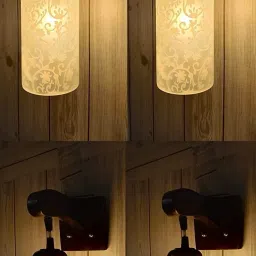 Pendant Wall Lamp Without Bulb-image-2