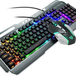 RAEGR RapidGear X70 Gaming Keyboard & Mouse Set | Made of Aluminium Body Combo Set-21
