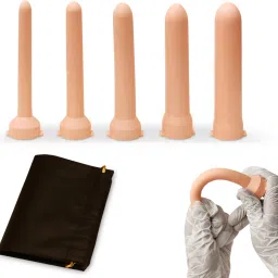 Soft Rubber Medical Dilators Set| 5 Diameter(1.7cm, 2.1cm, 2.5cm, 2.9cm, 3.3cm)| Vaginal Dilator-image-31