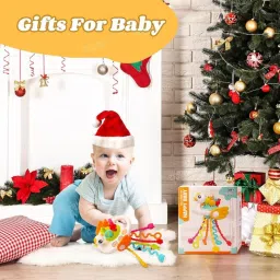 vikrida String Toy for Babies|Teething Strings Toy for Toddlers Teether image 5