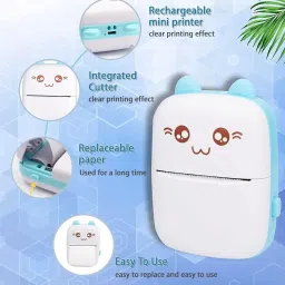 ENMORA pocket printer Portable Bluetooth Paper Multi-function Label gft13 printer-20