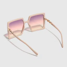 haute sauce Polarized Rectangular Sunglasses (Free Size) image 3