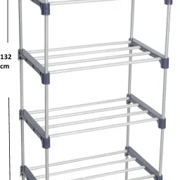 flipkart perfect homes studio Metal Open Book Shelf image 4