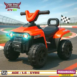 Falcon ATV EV CAR Falcon ATV Ev With Music And Lights, Forward and Backward Gear, with MP3 player Tricycle-15