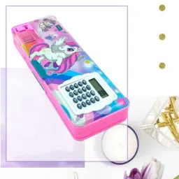 School Compaas Box Two Type Art Plastic Pencil Box-image-6