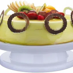 Plastic Cake Rotary Table Revolving Rotating Cake Stand Baking Tool Cake Turntable Rotating Cake Icing, Decorating Baking Tool Plastic Cake Server-5