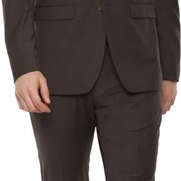 louis philippe Men Single Breasted Solid Suit-picture-16