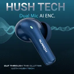 hoppup AirDoze 402 Earbuds with 50H PlayTime, 40MS Low Latency, AI ENC & 5.4v Bluetooth Headset image 5