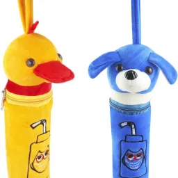 Soft Plush Stretchable Baby Feeding Bottle cover Combo Pack-image-59