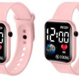 Digital Watch - For Boys & Girls Combo of Two Pink Colour Digital Led Watch for Womens n Girls-image-42