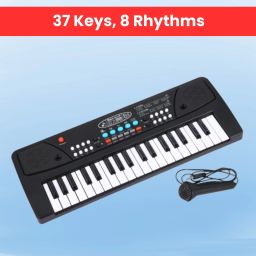 (Piano Keyboard) with Mic/37 Keys 8Rhythms, 8Tones, Portable Electronic ToyG148 (Piano Keyboard) with Mic/37 Keys 8Rhythms, 8Tones, Portable Electronic ToyG148 Analog Portable Keyboard-image-97