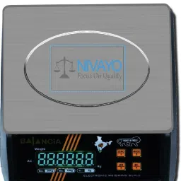 NIVAYO Balancia 30kg Steel Plate Double Display High Quality Weight Machine For Kitchen/Shop With Power Adapter & 4V Re-Chargeable Battery Weighing Scale (Black) (Platform Size- 170 x 210mm, Dual Display, On Off Memory Function,grocery,kata,taraju,shop,computer electronic vajan kata , tarazu , jewellery , sabzi ,4V Re-Chargeable Battery) # Made in India Weighing Scale (Black) Weighing Scale (Black) Weighing Scale (Black) TM-555, Weighing Scale (Black) Weighing Scale-picture-23