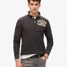 superdry Vintage Athletic Long Sleeves Polo Washed T-Shirt-picture-40