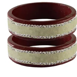 Vidhya Kangan Multi-Coloured Brass Bangles-image-14