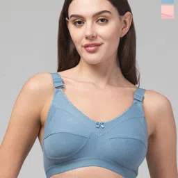 Boleem Women Pack of 2 Full Coverage Non-Wired and Non Padded Bra-picture-24