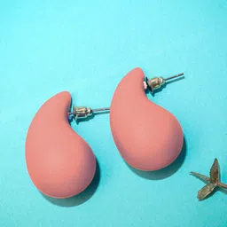 FIMBUL Teardrop Shaped Drop Earrings image 2