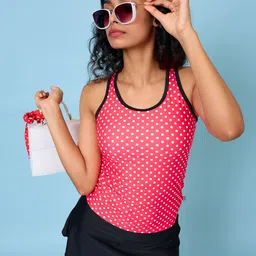 LYCOT Printed Swimsuit With Skirt-picture-36