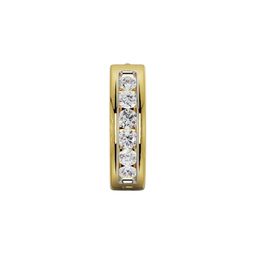 Emori 14KT Gold Hoop Vivian Lab Diamond Earrings - 1.07 g-image-75