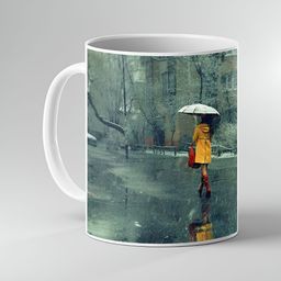 Keviv Multicoloured Text or Slogans Printed Ceramic Glossy Mugs Set of Cups and Mugs-image-15