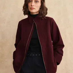 RAREISM Women Tailored Jacket with Embroidered-image-64