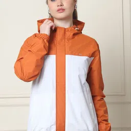 HOUSE OF VEDAS Waterproof Hooded Rain Jacket-image-64