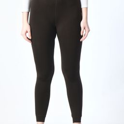 Lebami Ribbed Mid-Rise Thermal Bottoms-image-96