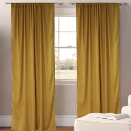 Dekor World Multicoloured Set of 2 Sheer Window Curtain-15