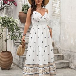 StyleCast Curve Geometric Print Maxi Dress-picture-43