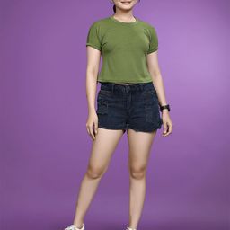SAKARMAA Solid Regular Crop Top-image-16