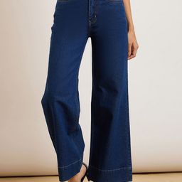 DressBerry Women Classic Wide Leg High-Rise Jeans-image-82