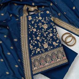 Koskii Unstitched Dress Material-picture-19