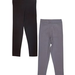 The Mom Store Girls Pack Of 2 Ankle-Length Leggings-image-90