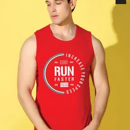 WOOSTRO 2-Pcs Printed Odour-Free Cotton Innerwear Vests VWS26(RUN RED)(BKLN BLACK)-picture-19