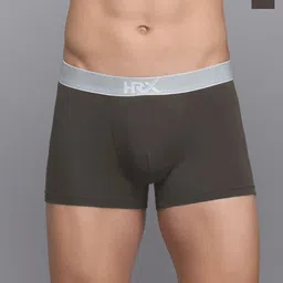HRX by Hrithik Roshan Pack Of 2 Pure Cotton Trunks HRX_TRK_003_LGR/EW/_2PC-image-93