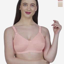 SHYAM SONS FLAIR Women Pack of 2 Full Coverage Non Padded Minimizer Bra-picture-14