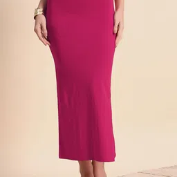 NE STYLE Women Side Slit High-Rise Stretchable Saree Shapewear-image-94
