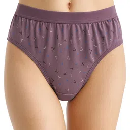 FiveFlag Pack of 3 Women Cotton Blend Mid-Rise Briefs-picture-9