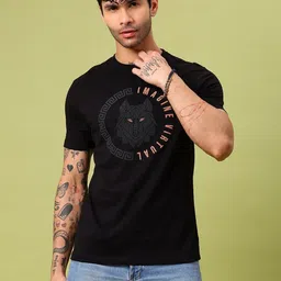 V-Mart Graphic Printed Round Neck Cotton Regular Fit T-shirt-image-23