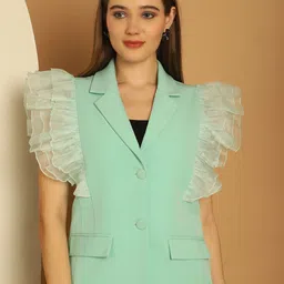 BLANC9 Single-Breasted Causal Blazers-image-22